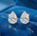 Pear Stud Earrings