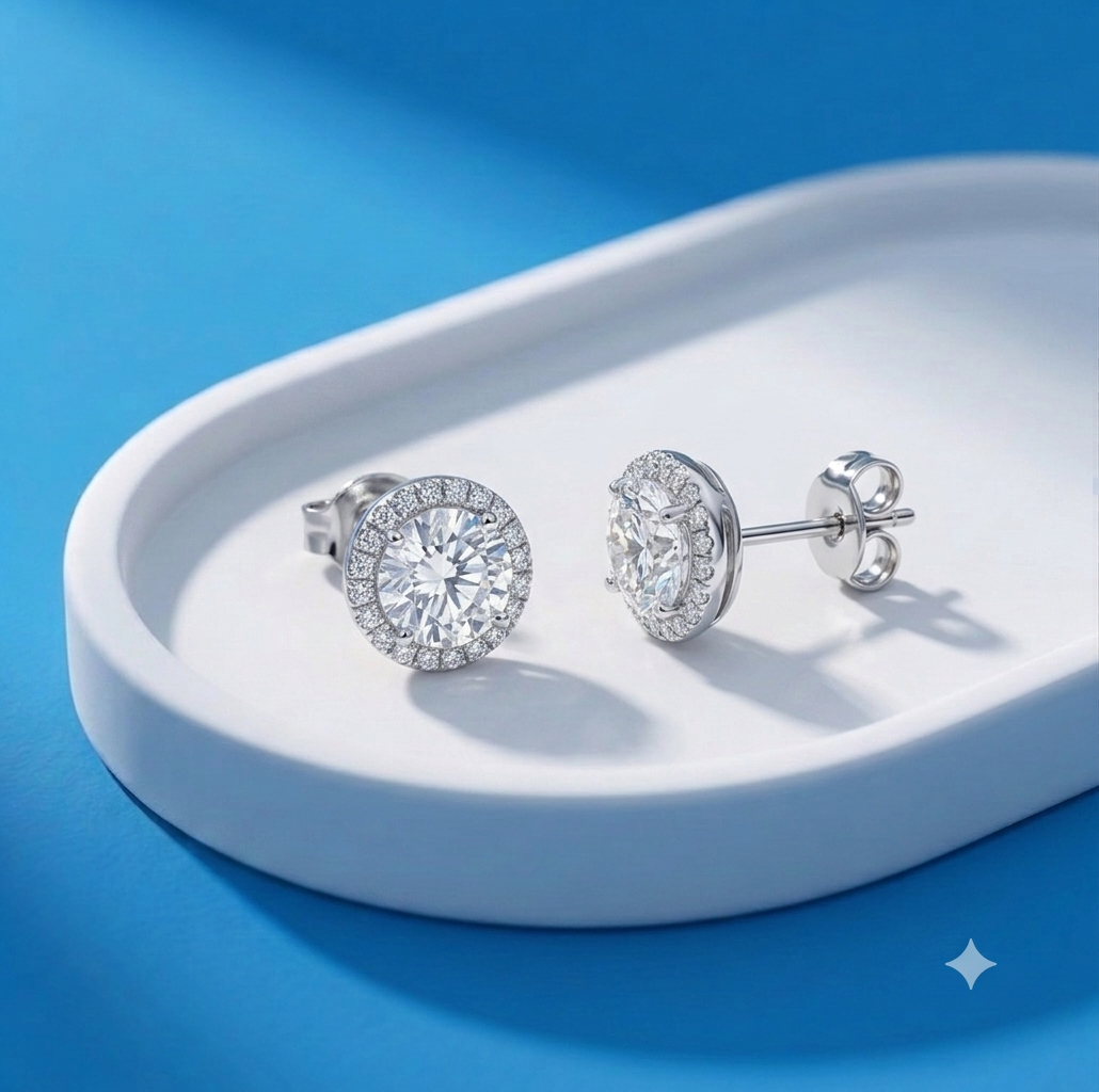 Halo earrings