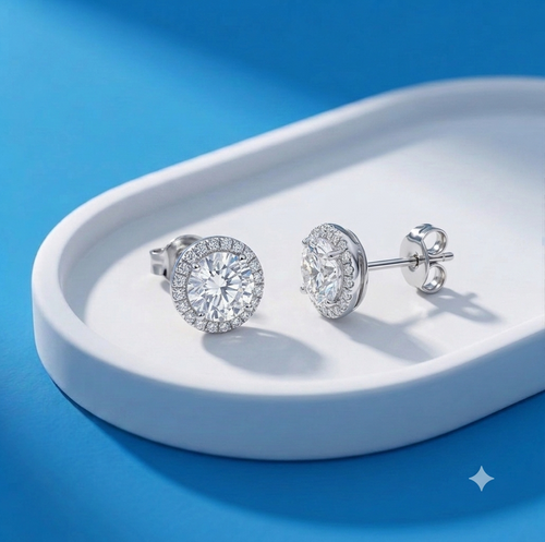 Halo earrings