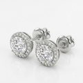 Halo earrings