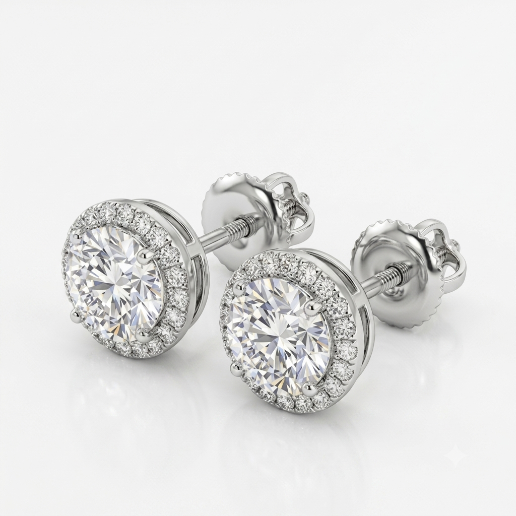 Halo earrings