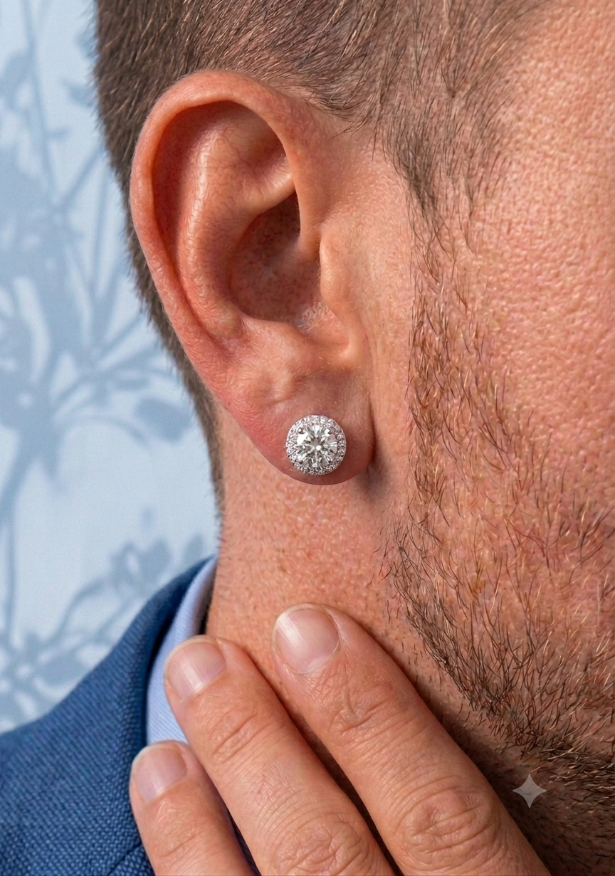 Halo earrings