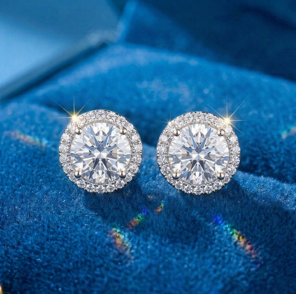 Halo earrings